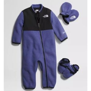 The North Face Baby Denali 1 piece fleece suit